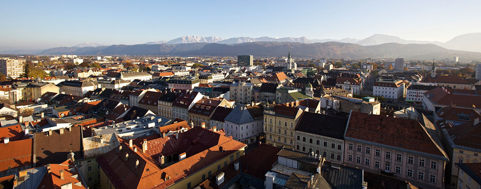 PANORAMIC VIEW OVER KLAGENFURT!