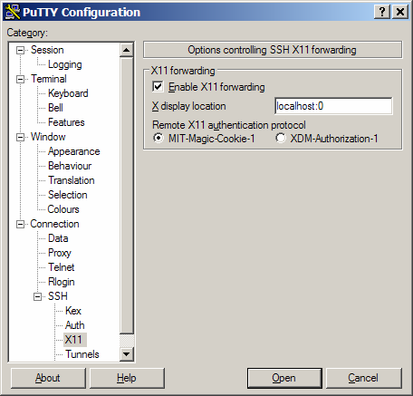  Screenshot PuTTy 2